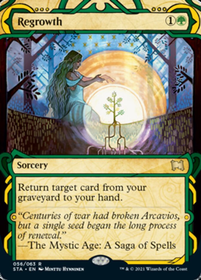 Regrowth (Foil Etched) [Strixhaven: Mystical Archive] | Rock City Comics