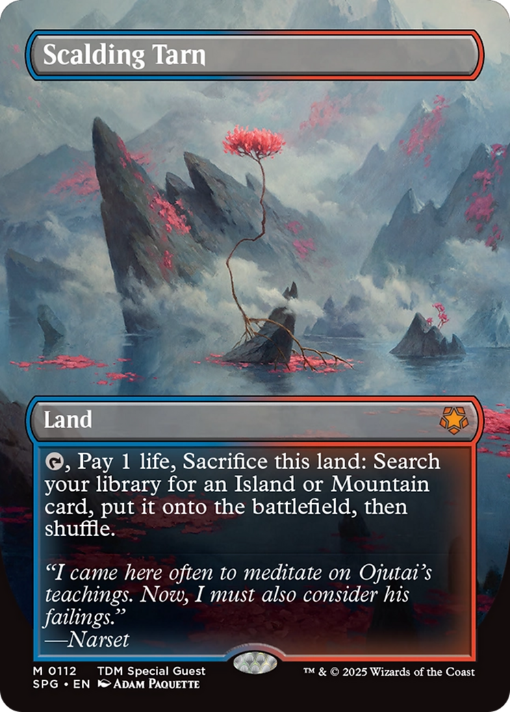 Scalding Tarn (Borderless) [Tarkir: Dragonstorm Special Guests] | Rock City Comics