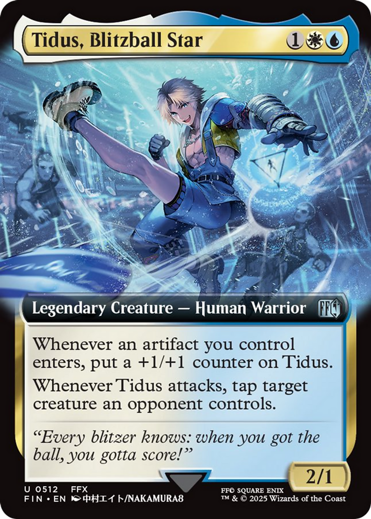 Tidus, Blitzball Star (Extended Art) [FINAL FANTASY] | Rock City Comics