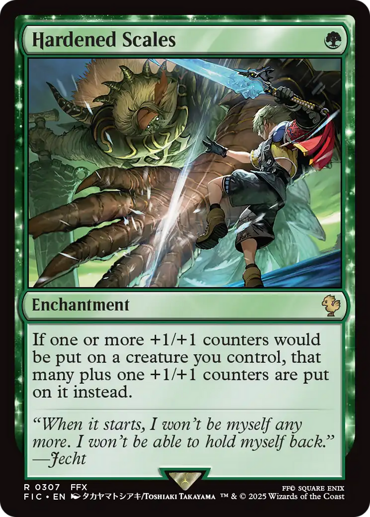 Hardened Scales [FINAL FANTASY Commander] | Rock City Comics