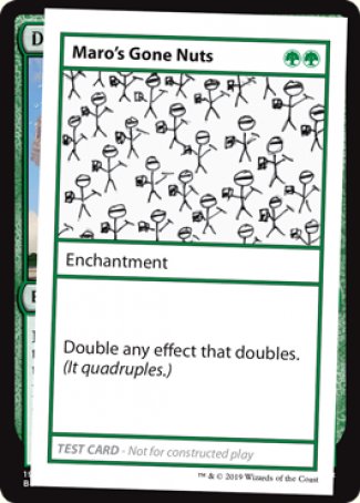 Maro's Gone Nuts (2021 Edition) [Mystery Booster Playtest Cards] | Rock City Comics