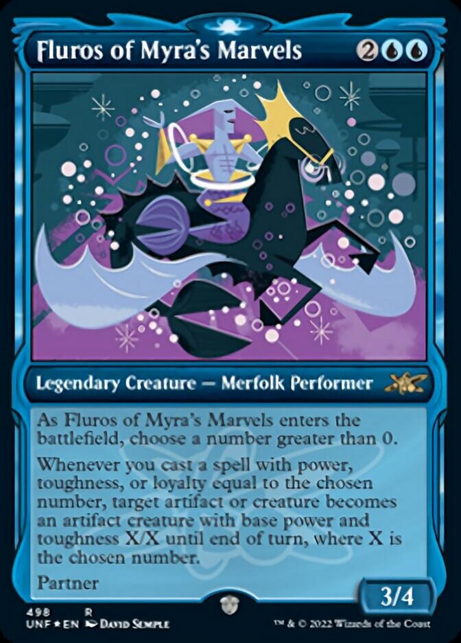Fluros of Myra's Marvels (Showcase) (Galaxy Foil) [Unfinity] | Rock City Comics