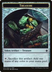 Merfolk // Treasure Double-Sided Token [Friday Night Magic 2018] | Rock City Comics