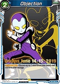 Objection (Origins 2019) (BT1-052_PR) [Tournament Promotion Cards] | Rock City Comics