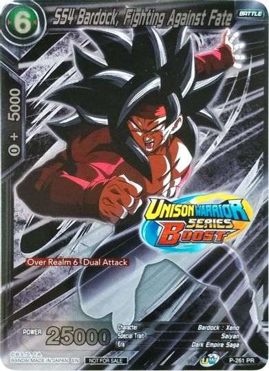 SS4 Bardock, Fighting Against Fate (Event Pack 08) (P-261) [Tournament Promotion Cards] | Rock City Comics