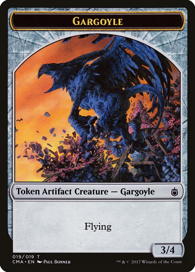 Gargoyle Token [Commander Anthology Tokens] | Rock City Comics
