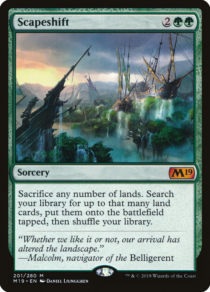 Scapeshift [Core Set 2019] | Rock City Comics