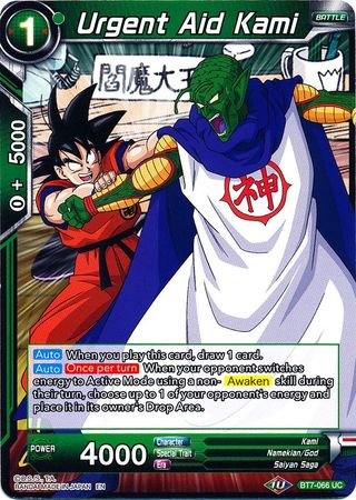 Urgent Aid Kami (BT7-066) [Assault of the Saiyans] | Rock City Comics