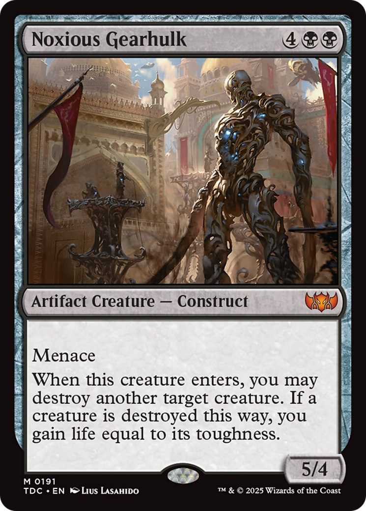 Noxious Gearhulk [Tarkir: Dragonstorm Commander] | Rock City Comics