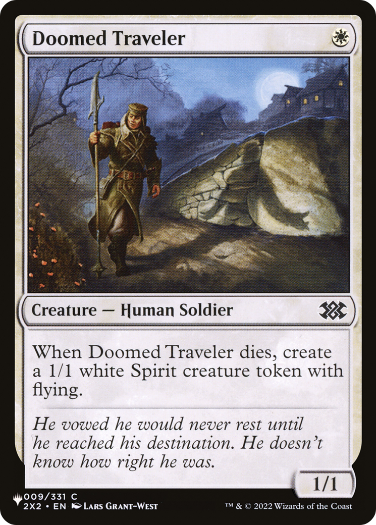 Doomed Traveler [The List] | Rock City Comics