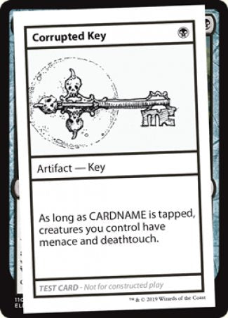 Corrupted Key (2021 Edition) [Mystery Booster Playtest Cards] | Rock City Comics