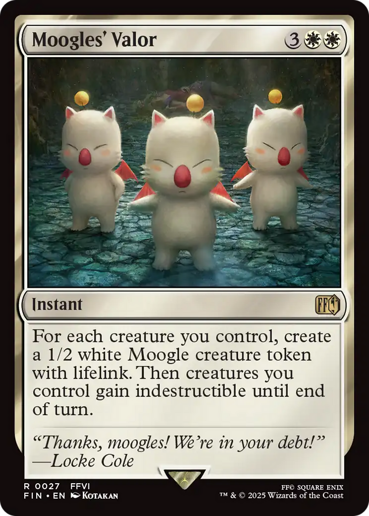 Moogles' Valor [FINAL FANTASY] | Rock City Comics