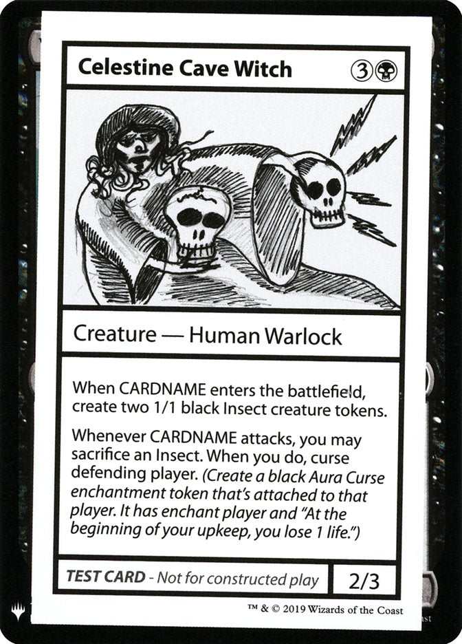 Celestine Cave Witch [Mystery Booster Playtest Cards] | Rock City Comics