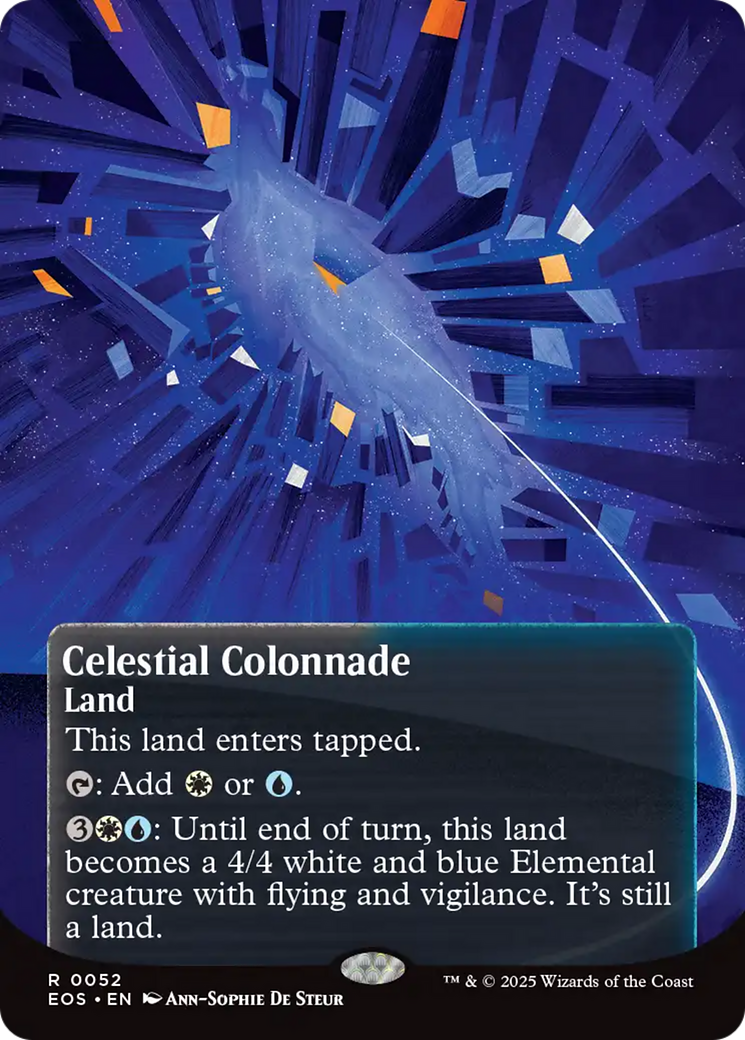 Celestial Colonnade (0052) (Borderless) [Edge of Eternities: Stellar Sights] | Rock City Comics