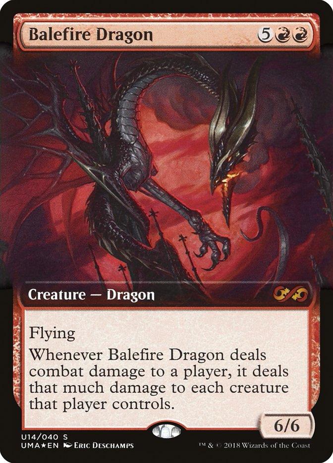 Balefire Dragon (Topper) [Ultimate Masters Box Topper] | Rock City Comics
