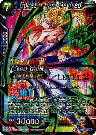 Gogeta, Hero Revived (Level 2) (BT5-038) [Judge Promotion Cards] | Rock City Comics