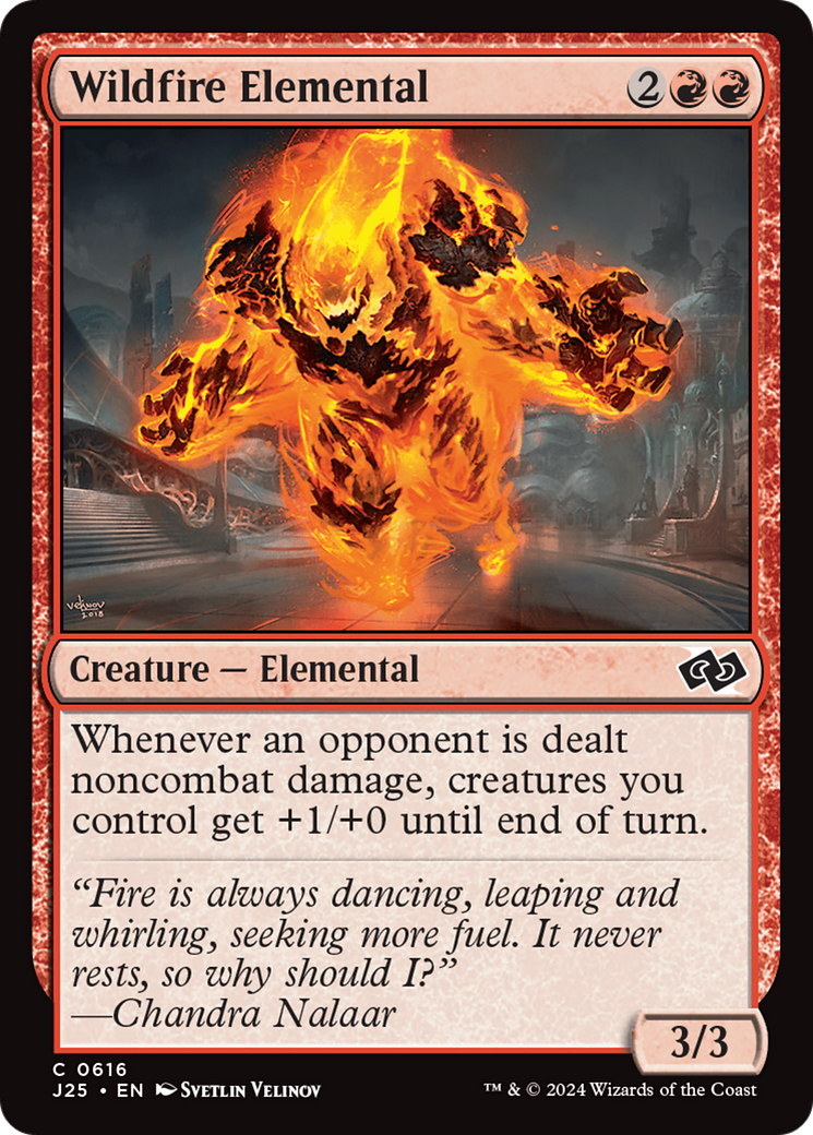 Wildfire Elemental [Foundations Jumpstart] | Rock City Comics