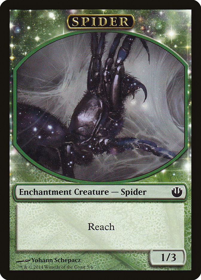 Spider Token [Journey into Nyx Tokens] | Rock City Comics
