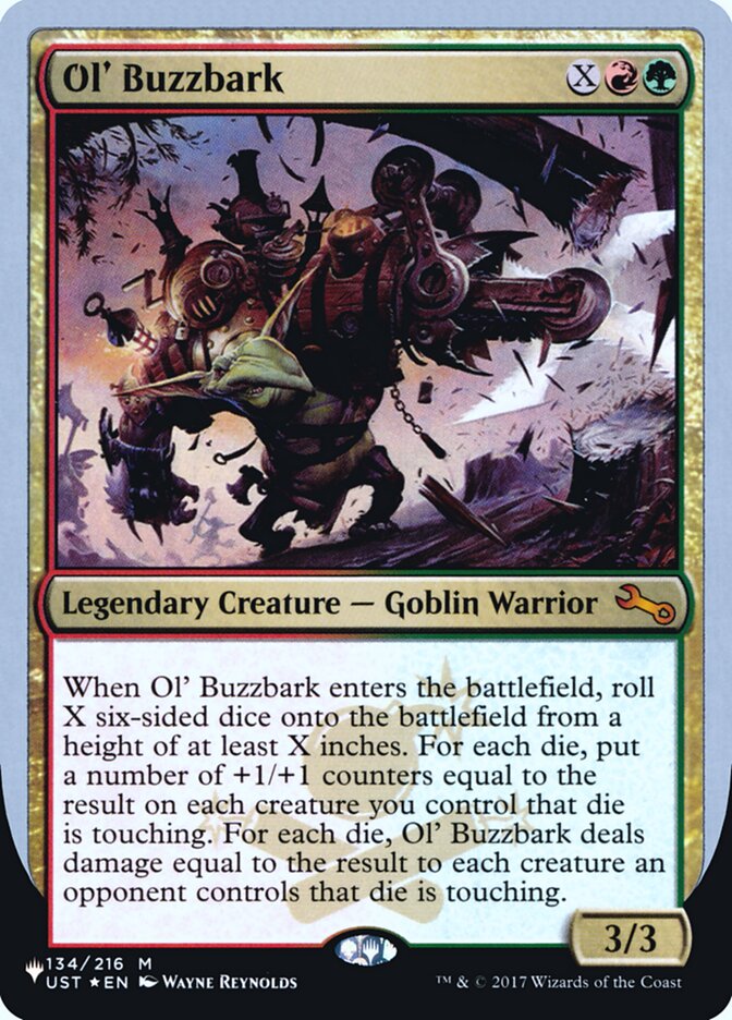 Ol' Buzzbark (Unfinity Foil Edition) [The List] | Rock City Comics