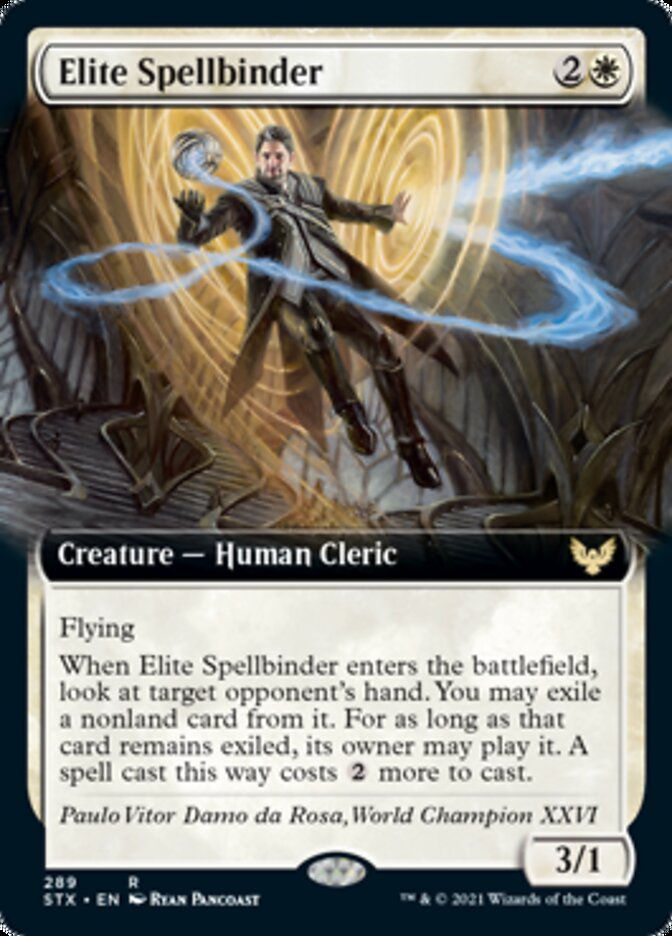 Elite Spellbinder (Extended Art) [Strixhaven: School of Mages] | Rock City Comics