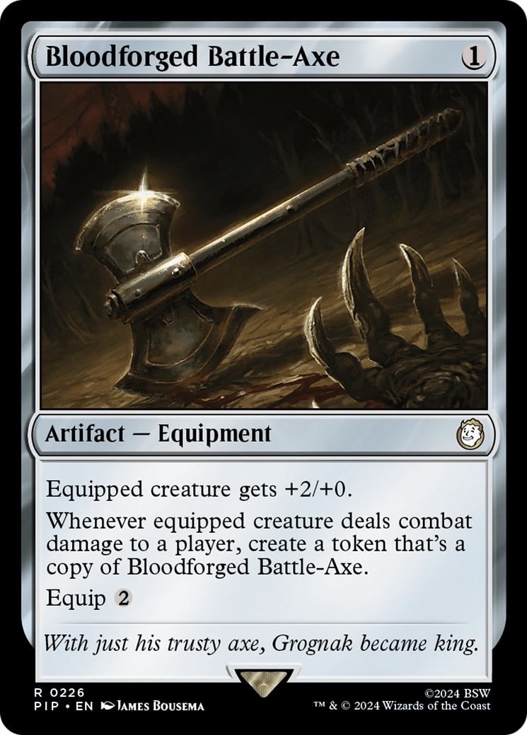 Bloodforged Battle-Axe [Fallout] | Rock City Comics