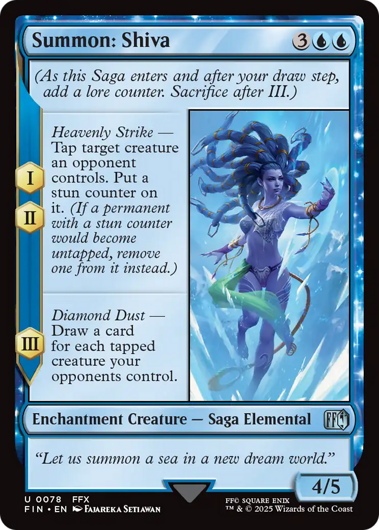 Summon: Shiva [FINAL FANTASY] | Rock City Comics
