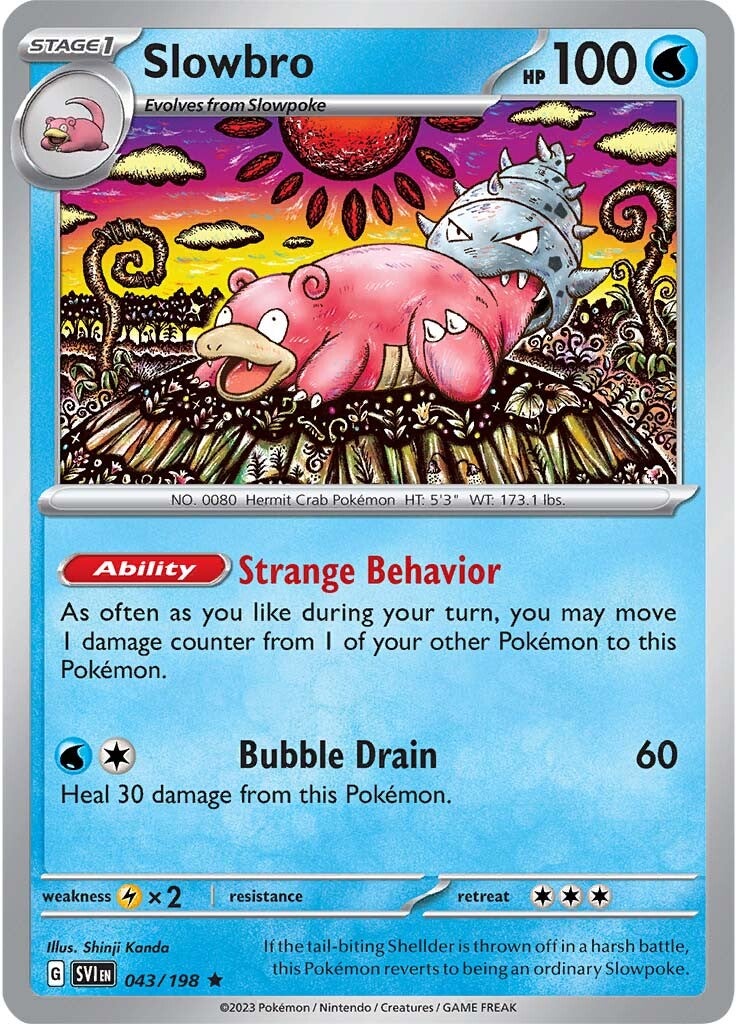 Slowbro (043/198) [Scarlet & Violet: Base Set] | Rock City Comics