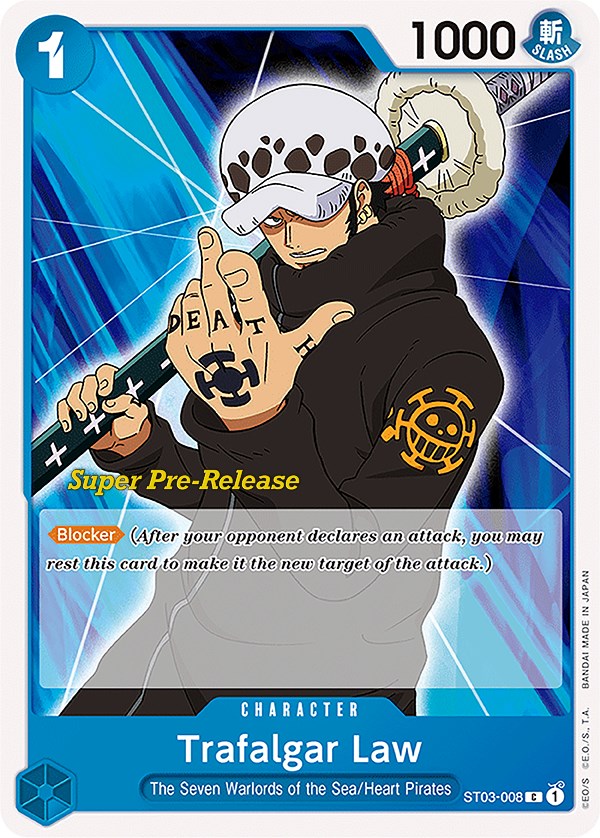 Trafalgar Law [Super Pre-Release Starter Deck: The Seven Warlords of the Sea] | Rock City Comics