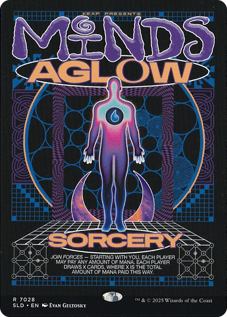 Minds Aglow (Rainbow Foil) [Secret Lair Drop Series] | Rock City Comics