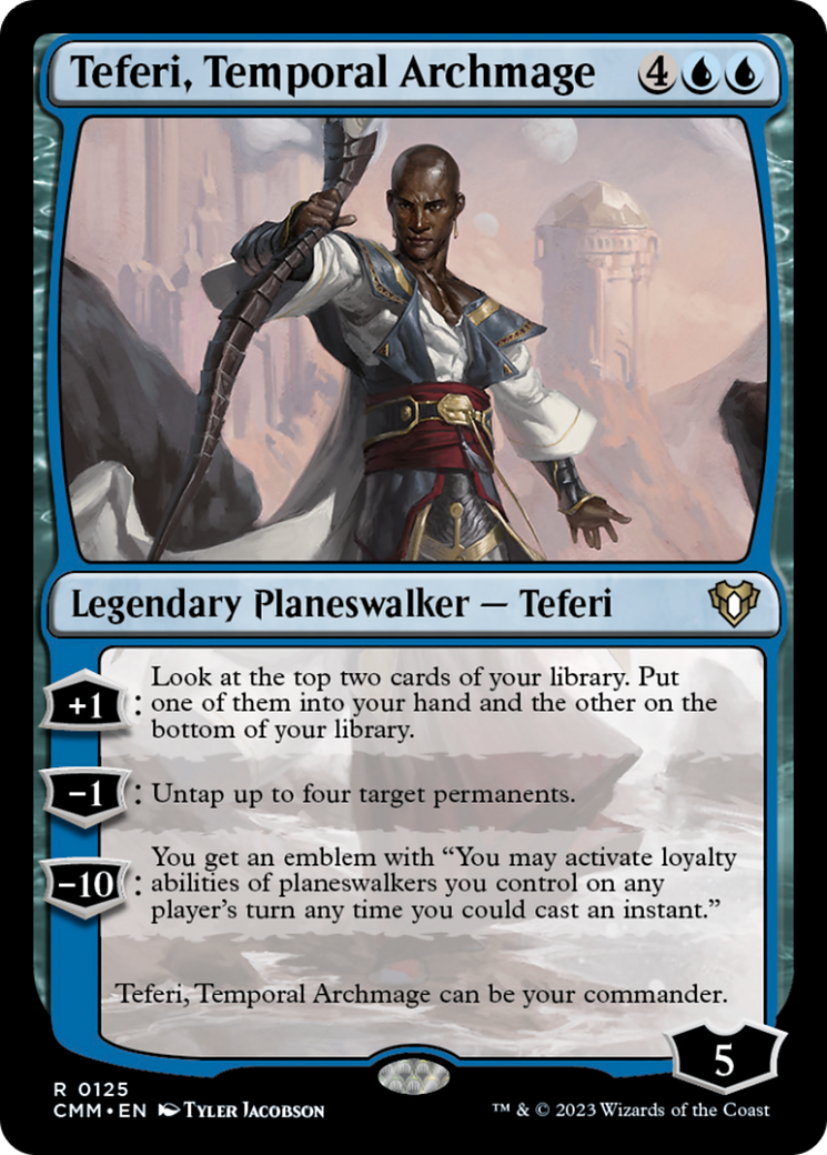 Teferi, Temporal Archmage [Commander Masters] | Rock City Comics
