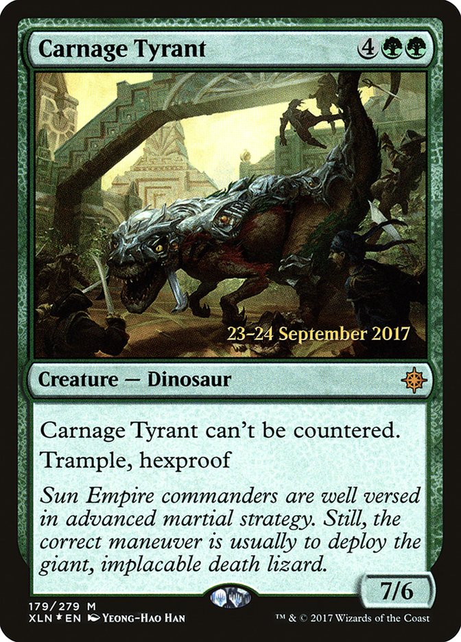 Carnage Tyrant [Ixalan Prerelease Promos] | Rock City Comics