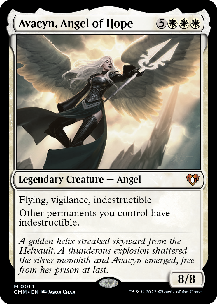 Avacyn, Angel of Hope [Commander Masters] | Rock City Comics