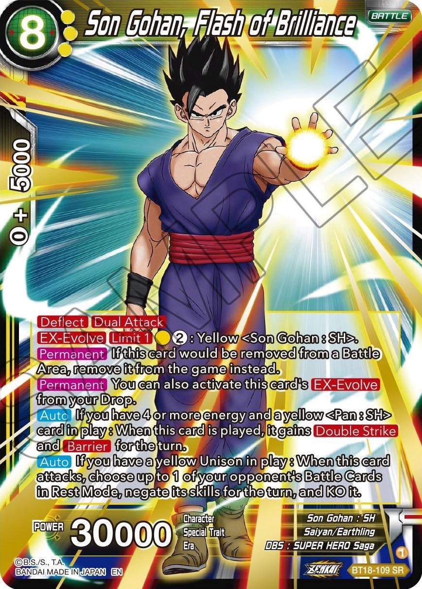 Son Gohan, Flash of Brilliance (BT18-109) [Promotion Cards] | Rock City Comics