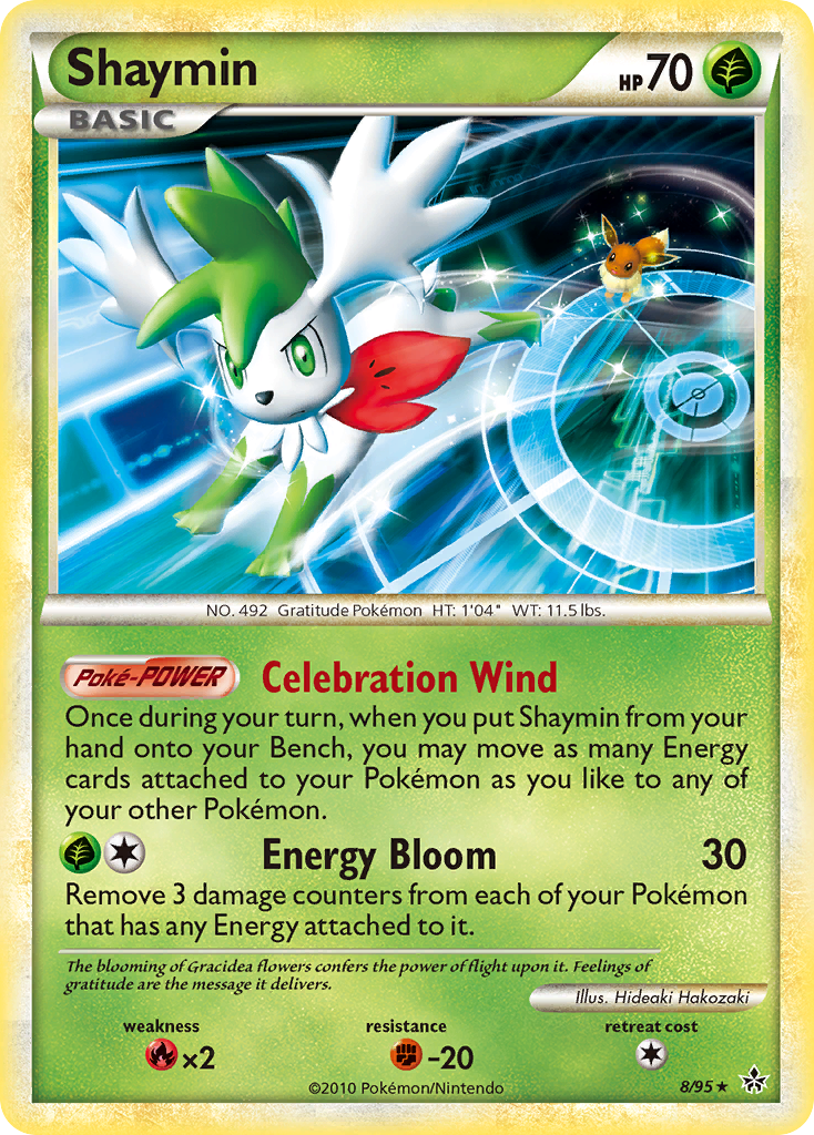 Shaymin (8/95) [HeartGold & SoulSilver: Unleashed] | Rock City Comics