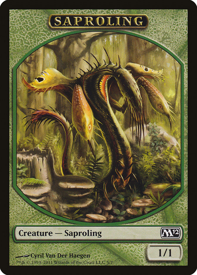 Saproling Token [Magic 2012 Tokens] | Rock City Comics