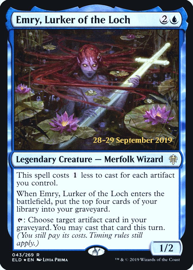 Emry, Lurker of the Loch [Throne of Eldraine Prerelease Promos] | Rock City Comics