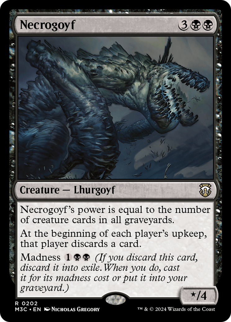 Necrogoyf [Modern Horizons 3 Commander] | Rock City Comics