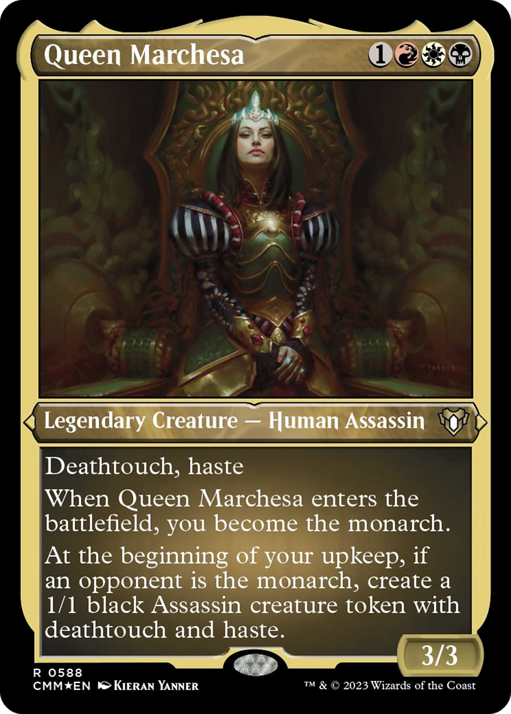 Queen Marchesa (Foil Etched) [Commander Masters] | Rock City Comics