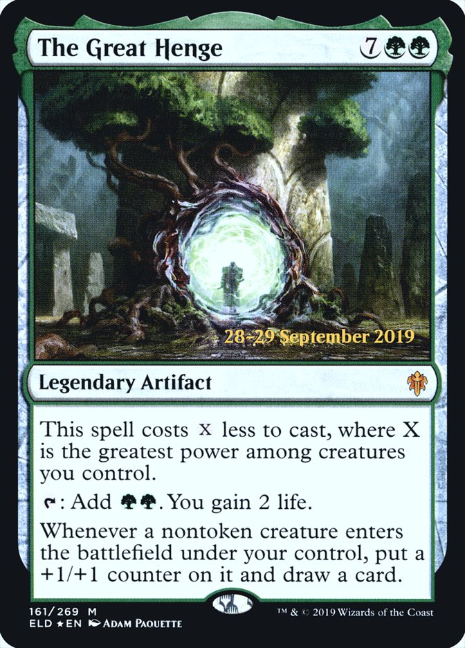 The Great Henge [Throne of Eldraine Prerelease Promos] | Rock City Comics