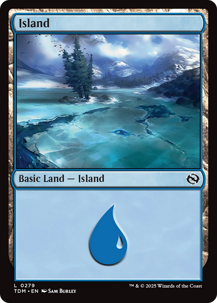 Island (0279) [Tarkir: Dragonstorm] | Rock City Comics