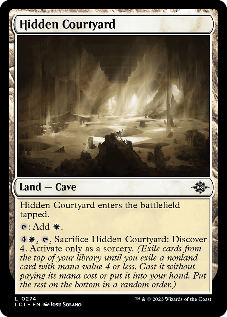 Hidden Courtyard [The Lost Caverns of Ixalan] | Rock City Comics