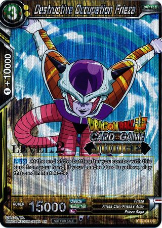 Destructive Occupation Frieza (Level 2) (BT2-104) [Judge Promotion Cards] | Rock City Comics