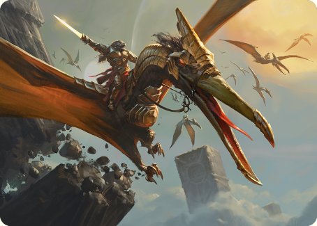 Skyhunter Strike Force Art Card [Phyrexia: All Will Be One Art Series] | Rock City Comics
