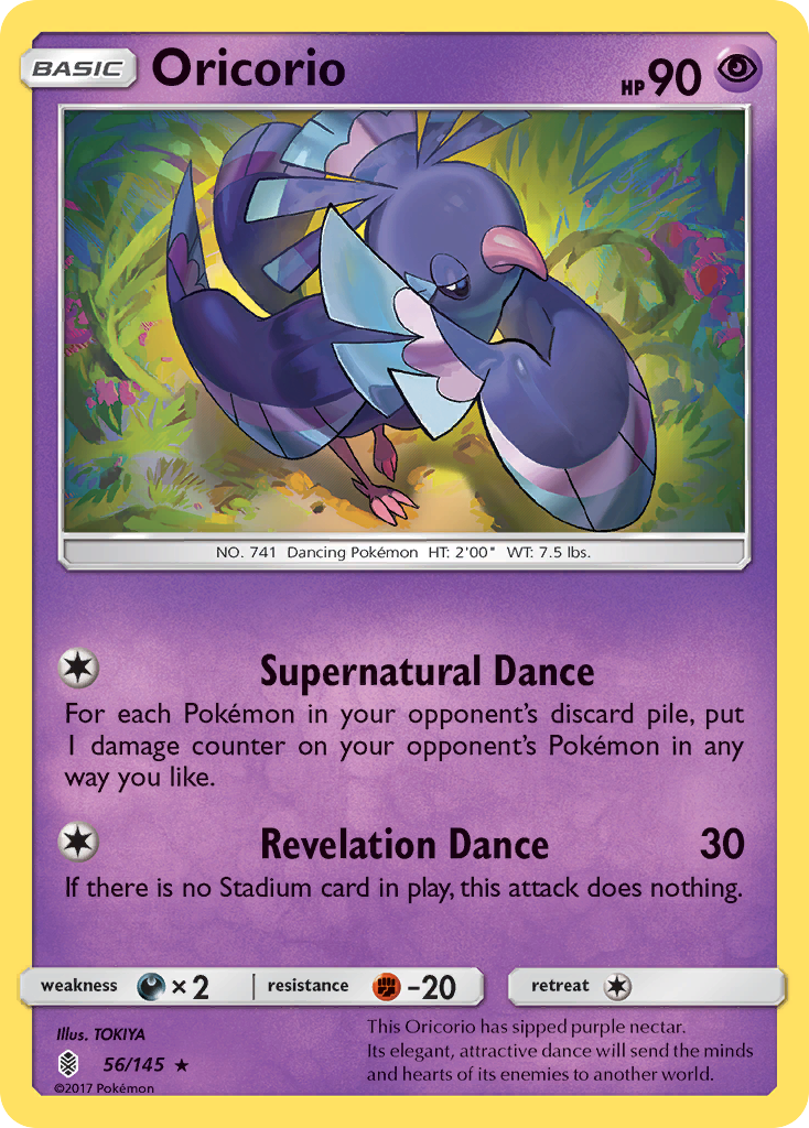 Oricorio (56/145) [Sun & Moon: Guardians Rising] | Rock City Comics