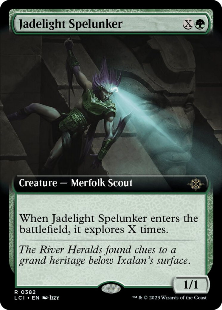 Jadelight Spelunker (Extended Art) [The Lost Caverns of Ixalan] | Rock City Comics