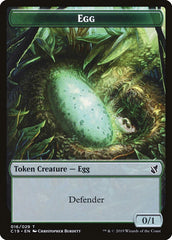 Gargoyle // Egg Double-Sided Token [Commander 2019 Tokens] | Rock City Comics