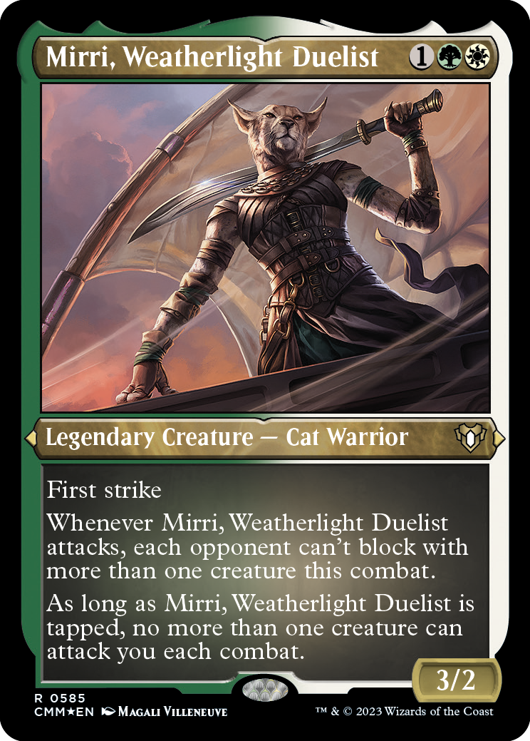 Mirri, Weatherlight Duelist (Foil Etched) [Commander Masters] | Rock City Comics