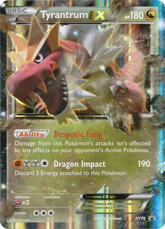 Tyrantrum EX (XY70) (Jumbo Card) [XY: Black Star Promos] | Rock City Comics