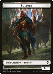 Elephant // Soldier Double-Sided Token [Commander Legends Tokens] | Rock City Comics