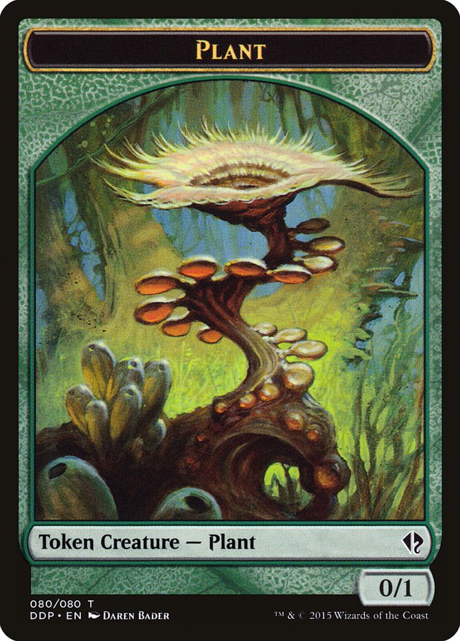 Plant Token [Duel Decks: Zendikar vs. Eldrazi] | Rock City Comics